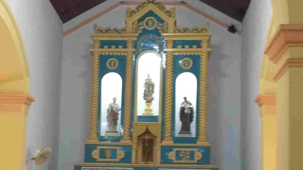 Altar central da Igreja do Rosário em Parnaiba